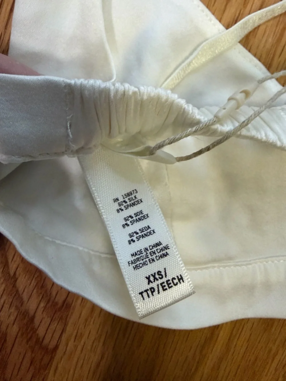 Women’s White Bralette skims - Picture 3 of 4